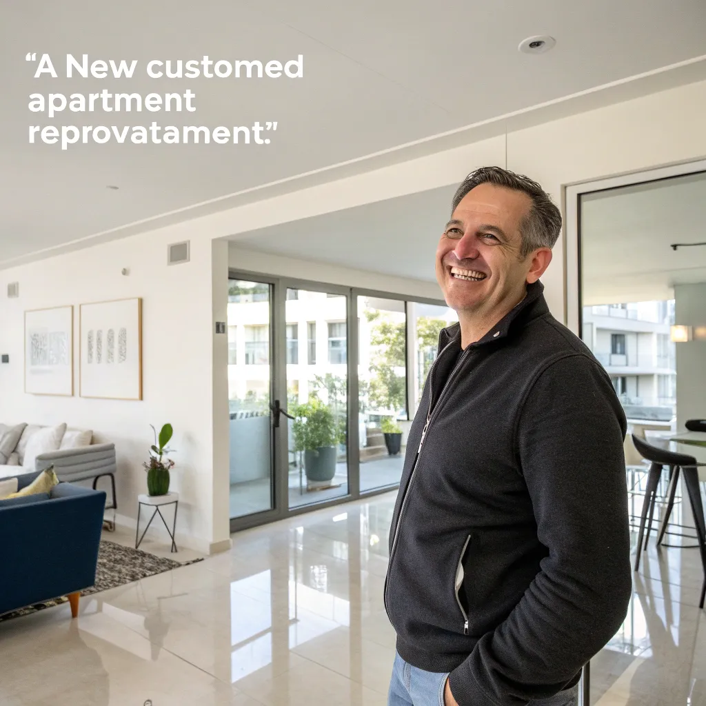 John Doe, a satisfied customer of FELAVION Apartment Renovation